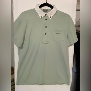 Animo Men’s XS Sage Green Equestrian Show Shirt